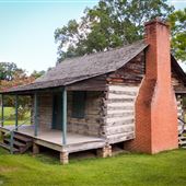 Log Cabin behind the Old Jail