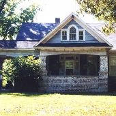 Railroad and House