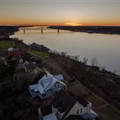 Natchez Sunset Mississippi River