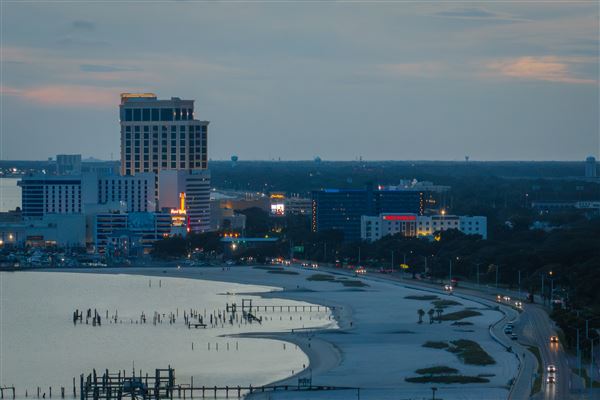 Biloxi Casinos, Baseball Stadium & Mississippi Sound