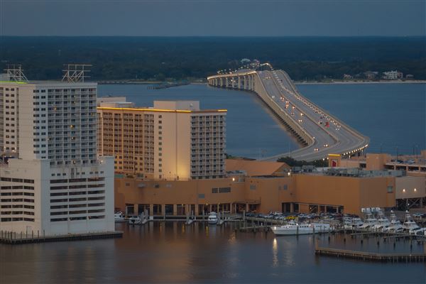 Biloxi Casinos, Baseball Stadium & Mississippi Sound
