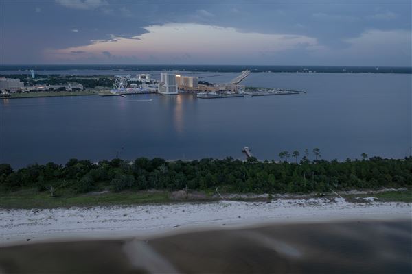 Biloxi Casinos, Baseball Stadium & Mississippi Sound