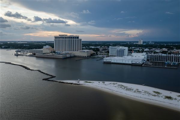 Biloxi Casinos, Baseball Stadium & Mississippi Sound