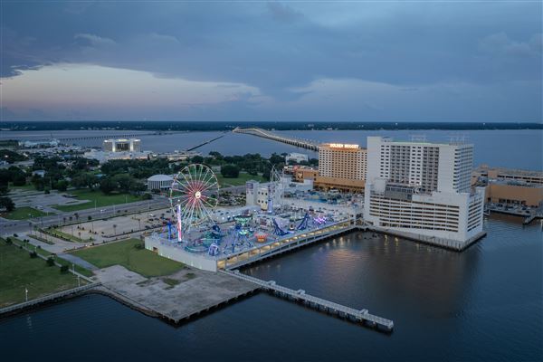 Biloxi Casinos, Baseball Stadium & Mississippi Sound