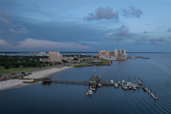 Biloxi Casinos, Baseball Stadium & Mississippi Sound