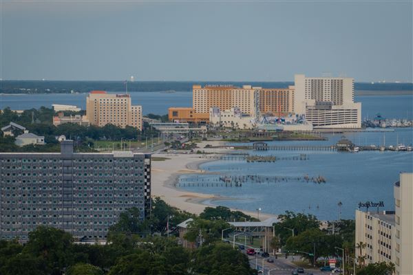 Biloxi Casinos, Baseball Stadium & Mississippi Sound