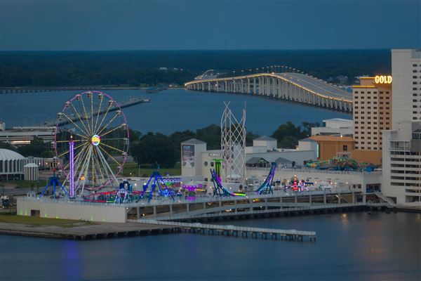 Biloxi Casinos, Baseball Stadium & Mississippi Sound
