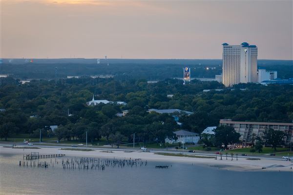 Biloxi Casinos, Baseball Stadium & Mississippi Sound