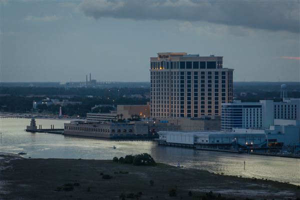 Biloxi Casinos, Baseball Stadium & Mississippi Sound